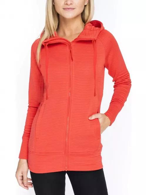 Fundango Share női polár pulóver magenta színben 2