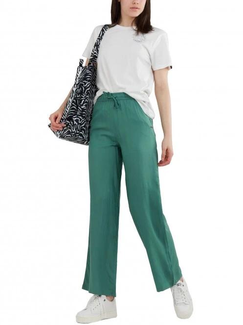 Fundango Poppy Pants női utcai nadrág zöld színben 4