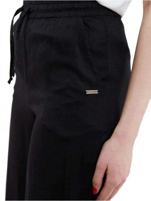 Fundango Poppy Pants női utcai nadrág fekete színben 6