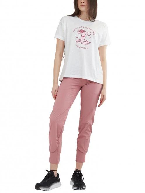 Fundango Sabana Active Pants női túranadrág magenta színben 4