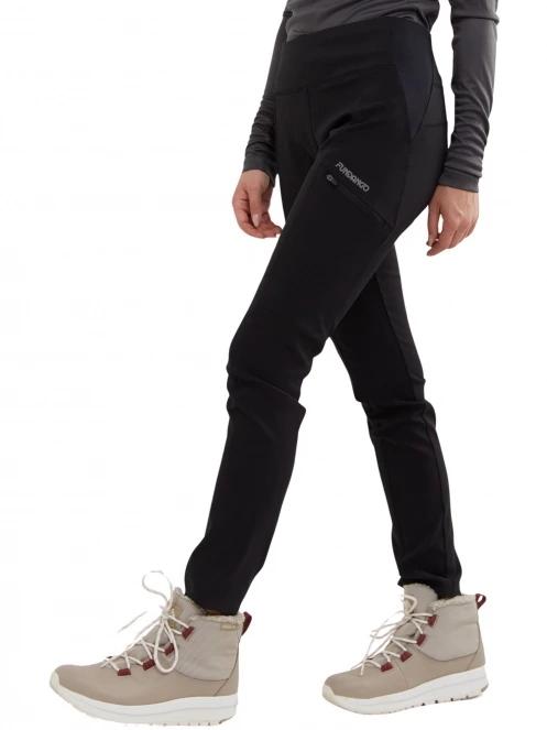 Fundango Delilah Wind Block Leggings női sportnadrág fekete színben 2