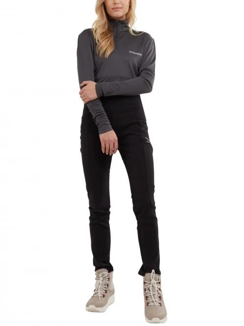 Fundango Delilah Wind Block Leggings női sportnadrág fekete színben 4