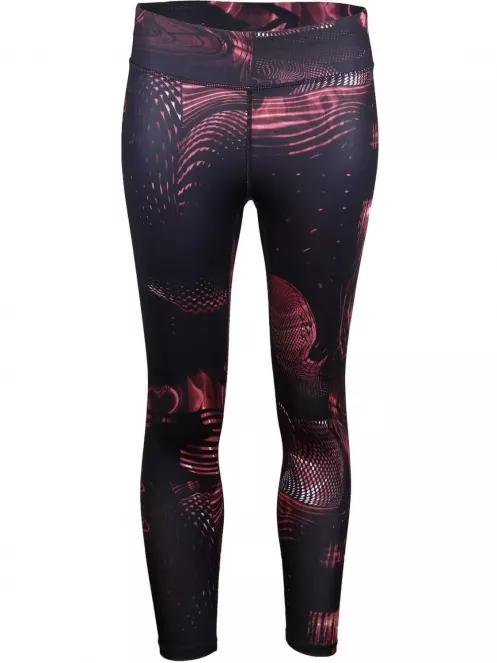 Fundango Leggings Print női sportnadrág fekete színben 5