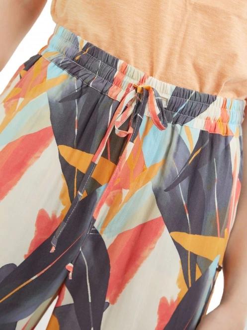 Fundango Poppy Pants női hosszú nadrág multikolor színben 5