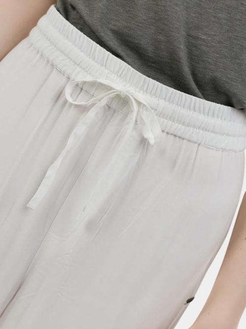 Fundango Poppy Pants női hosszú nadrág fehér színben 5