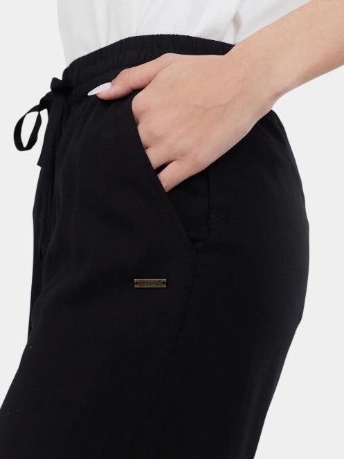 Fundango Poppy Pants női hosszú nadrág fekete színben 7