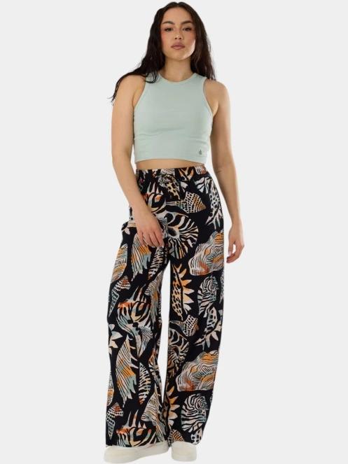 Fundango Poppy Pants női nyári nadrág fekete színben 4