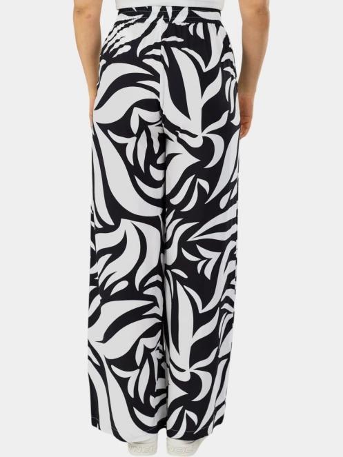 Fundango Poppy Pants női nyári nadrág fekete színben 3