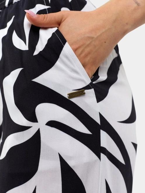 Fundango Poppy Pants női nyári nadrág fekete színben 6