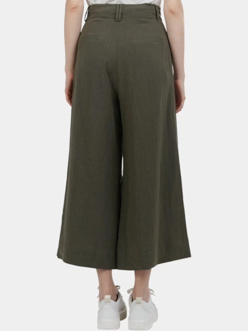 Fundango Piper Pants női nyári nadrág oliva színben 3