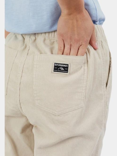 Fundango Lorna Corduroy Pants női hosszú nadrág sárga színben 7