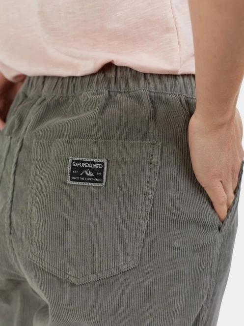 Fundango Lorna Corduroy Pants női hosszú nadrág zöld színben 8