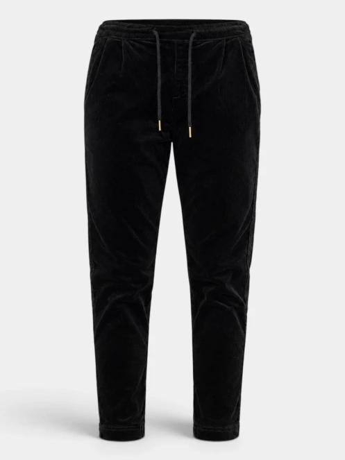 Fundango Lorna Corduroy Pants női hosszú nadrág fekete színben 6