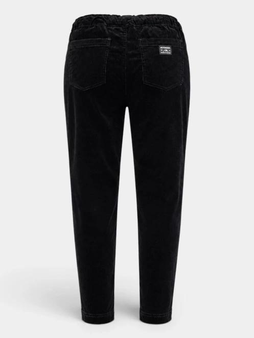 Fundango Lorna Corduroy Pants női hosszú nadrág fekete színben 7