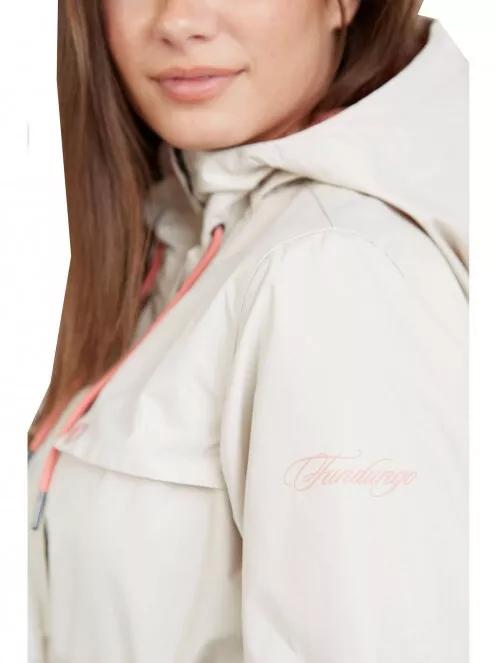 Fundango Regina Waterproof Trench Jacket női esőkabát fehér színben 4