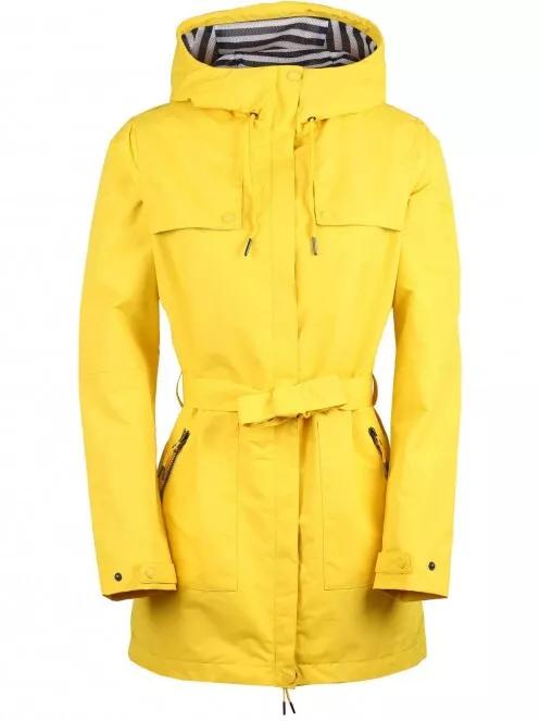 Fundango Regina Waterproof Trench Jacket női esőkabát sárga színben 6