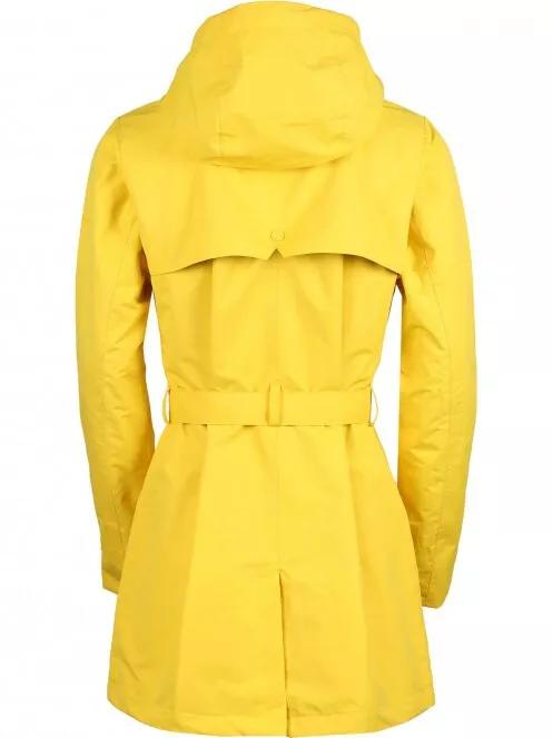 Fundango Regina Waterproof Trench Jacket női esőkabát sárga színben 7