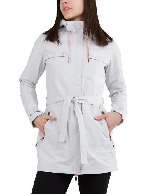 Fundango Regina Waterproof Trench Jacket női esőkabát fehér színben 2