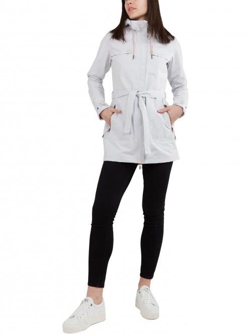 Fundango Regina Waterproof Trench Jacket női esőkabát fehér színben 4