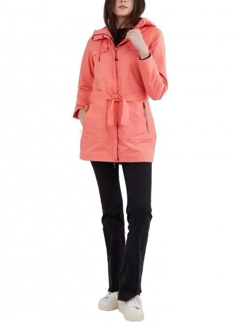 Fundango Regina Waterproof Trench Jacket női esőkabát narancssárga színben 4