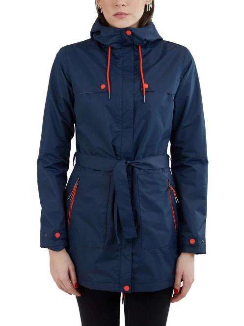 Fundango Regina Waterproof Trench Jacket női esőkabát sötétkék színben 2
