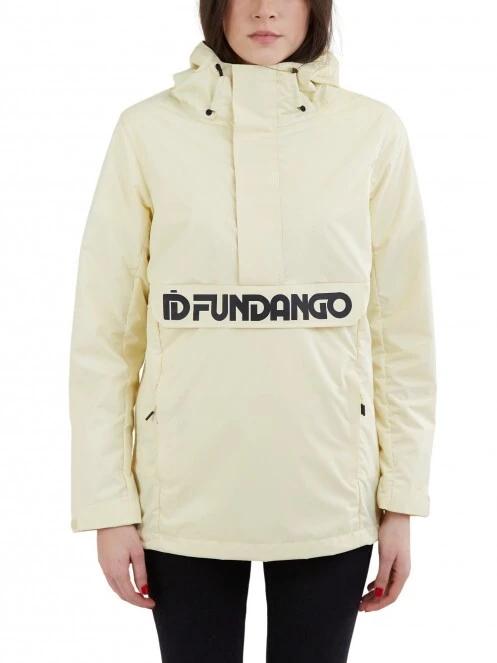 Fundango Betula Logo Anorak női esőkabát sárga színben 2