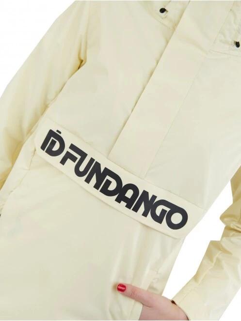 Fundango Betula Logo Anorak női esőkabát sárga színben 6