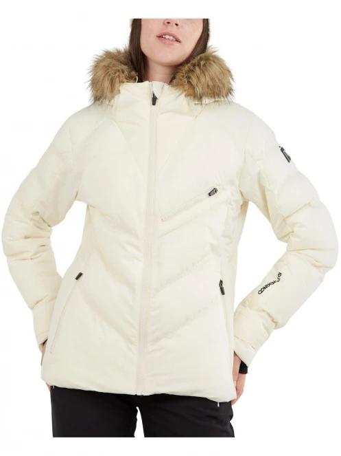 Fundango Elyra Fur Padded Jacket női steppelt síkabát fehér színben 6