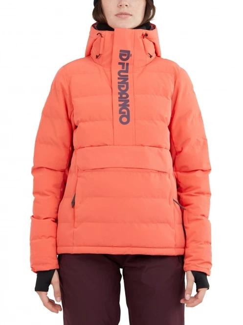 Fundango Everett Padded Anorak női steppelt síkabát piros színben 2