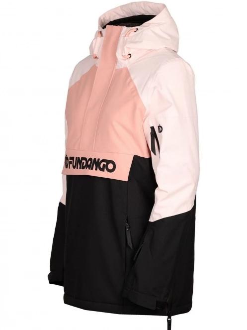 Fundango Birch Logo Anorak női síkabát rózsaszín színben 9