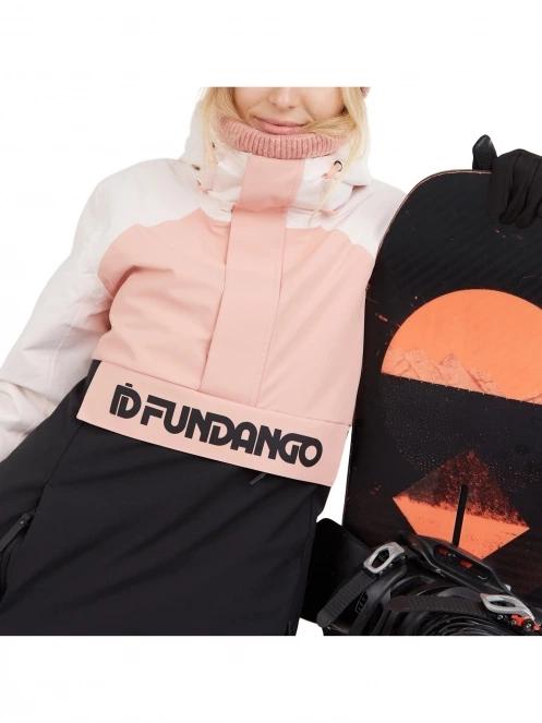 Fundango Birch Logo Anorak női síkabát rózsaszín színben 5