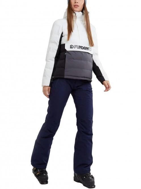 Fundango Everett Padded Anorak női steppelt síkabát fehér színben 5