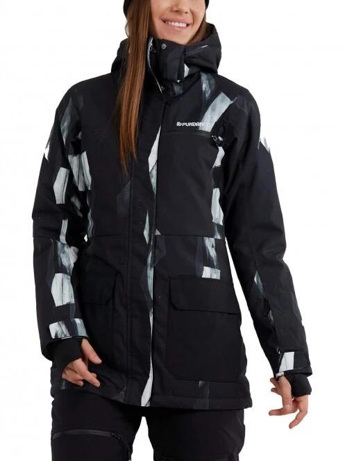 Fundango Poplar Jacket női síkabát fekete színben 2