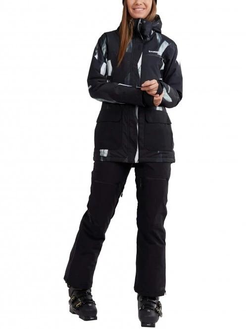 Fundango Poplar Jacket női síkabát fekete színben 4