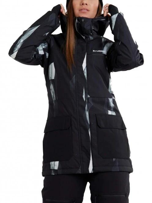 Fundango Poplar Jacket női síkabát fekete színben 5