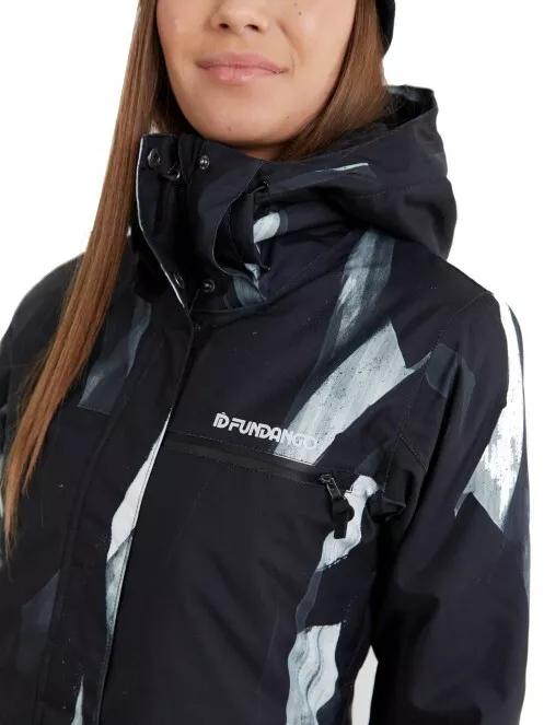 Fundango Poplar Jacket női síkabát fekete színben 7