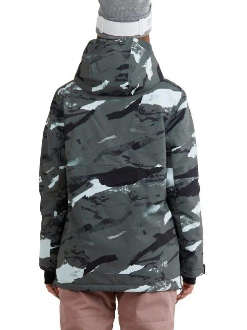 Fundango Birch Anorak női síkabát zöld színben 3