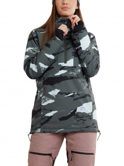 Fundango Birch Anorak női síkabát zöld színben 4