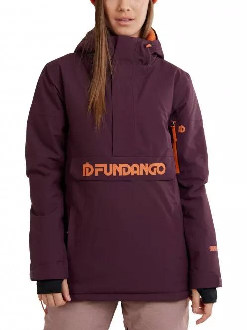 Fundango Birch Logo Anorak női síkabát lila színben 2