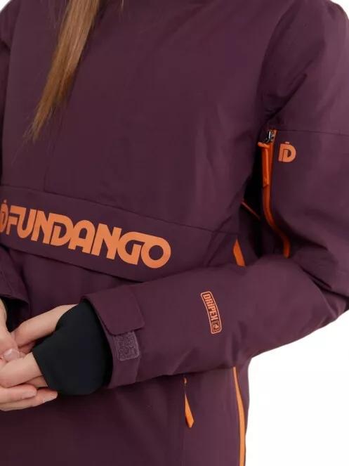 Fundango Birch Logo Anorak női síkabát lila színben 6