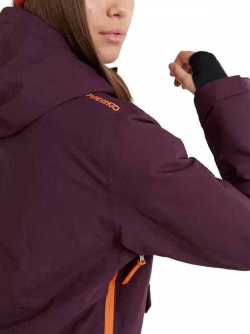 Fundango Birch Logo Anorak női síkabát lila színben 7