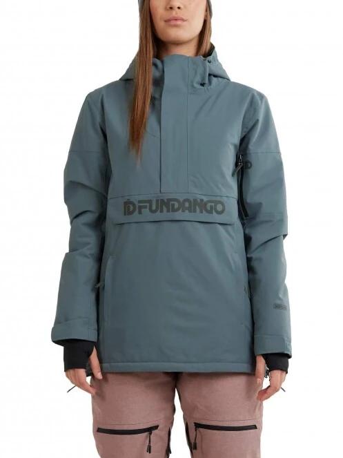 Fundango Birch Logo Anorak női síkabát oliva színben 2