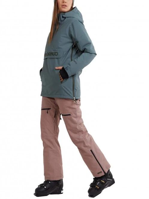 Fundango Birch Logo Anorak női síkabát oliva színben 4