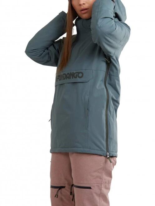 Fundango Birch Logo Anorak női síkabát oliva színben 5