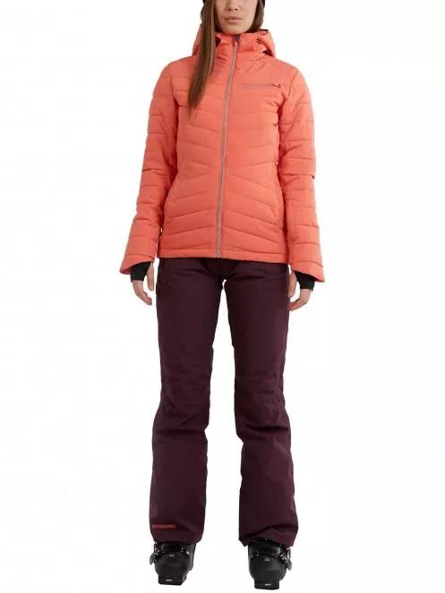 Fundango Punch Padded Jacket női steppelt síkabát piros színben 2