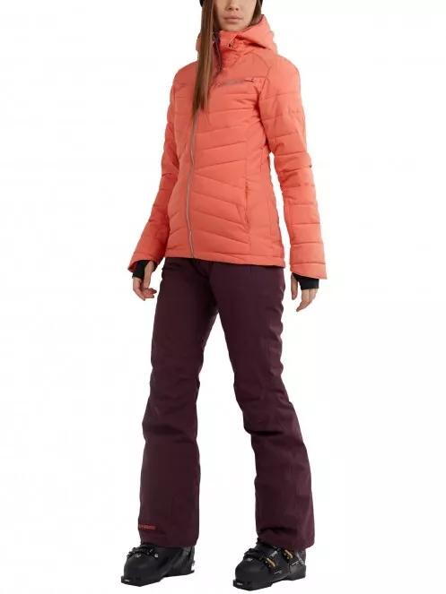 Fundango Punch Padded Jacket női steppelt síkabát piros színben 4