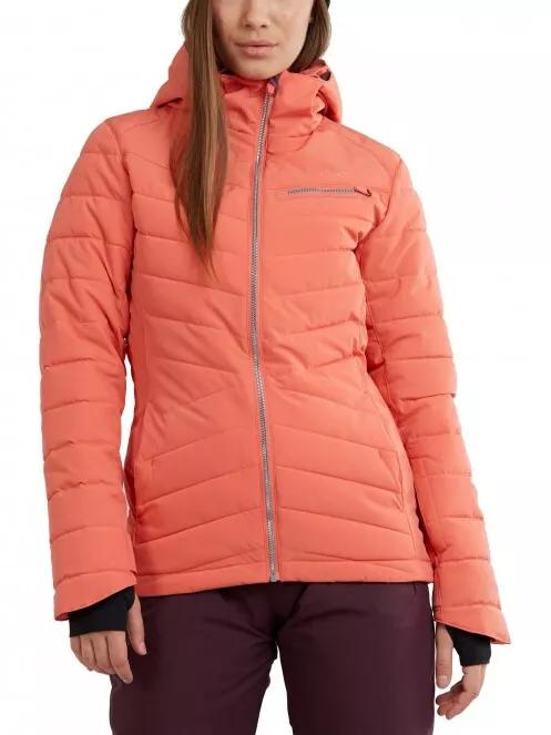 Fundango Punch Padded Jacket női steppelt síkabát piros színben 5