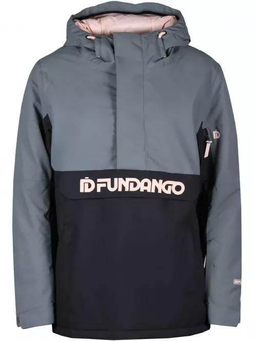 Fundango BIRCH LOGO Anorak női síkabát oliva színben 4