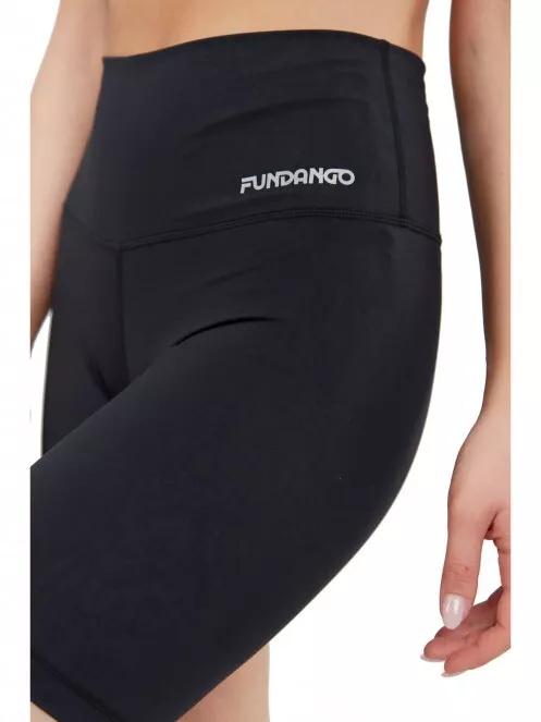 Fundango Estel High Rise Short női sport rövidnadrág fekete színben 4