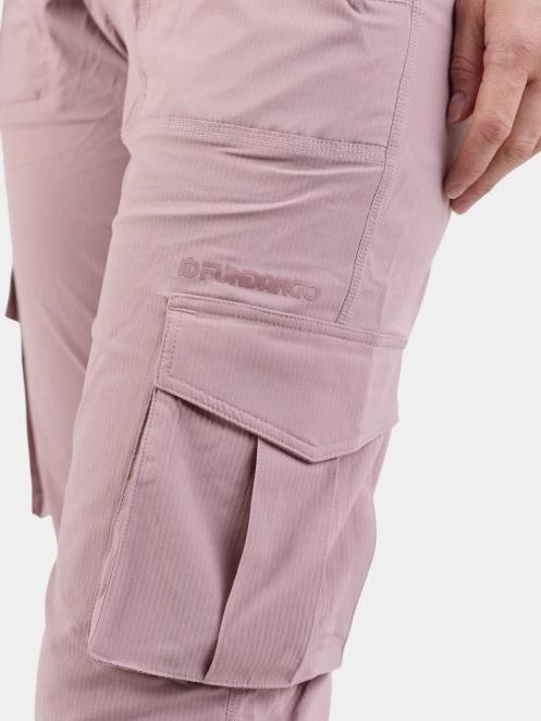 Fundango Finley Cargo Pants női túranadrág rózsaszín színben 8